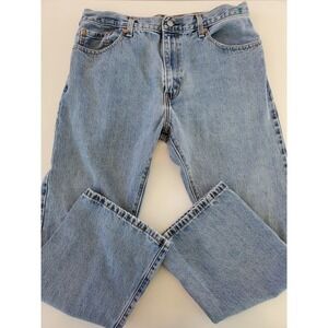 Levis 517 Bootcut Jeans Mens 38x30 Light Wash Blue Denim Cotton 517-0216